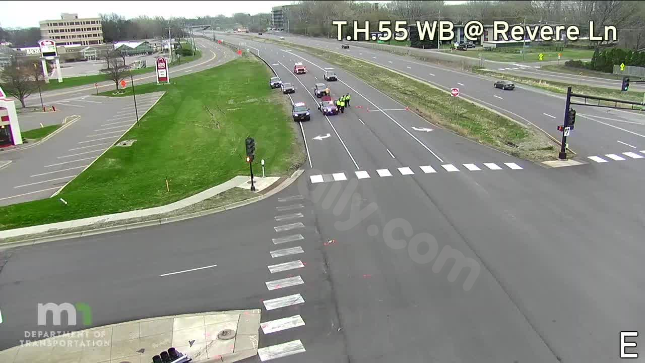 Highway 55 in Plymouth crash leaves pedestrian dead