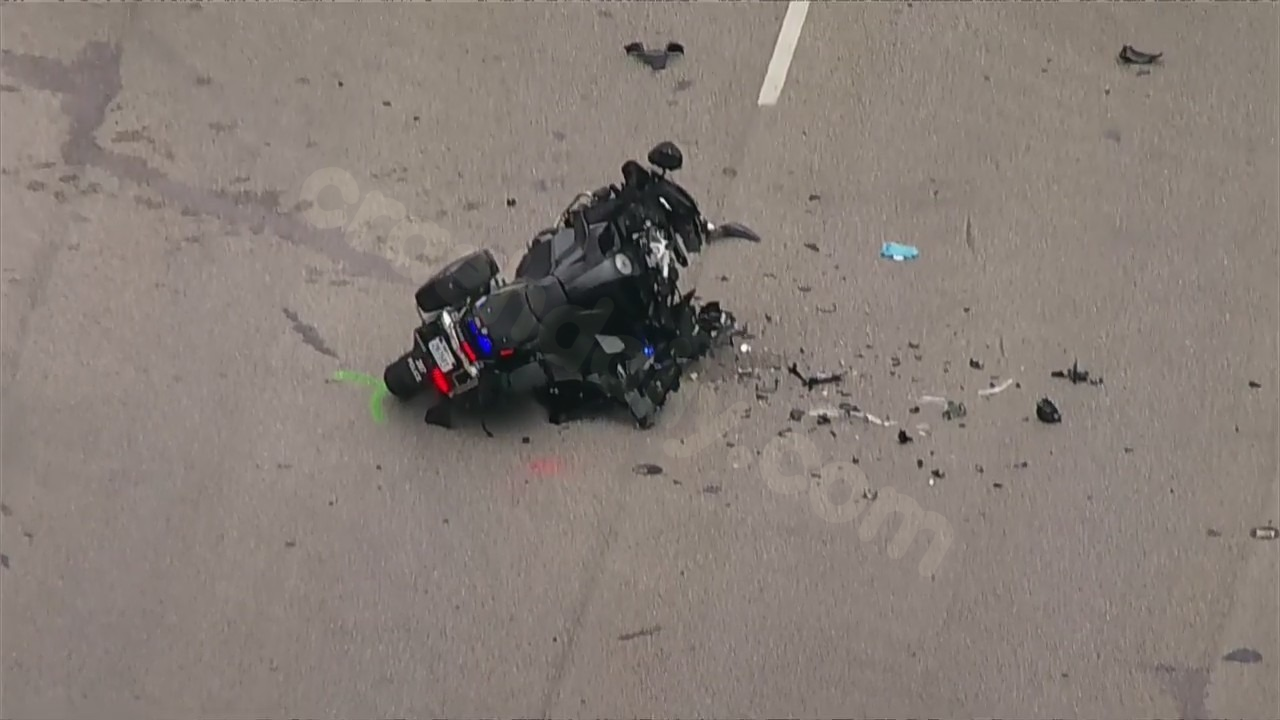 Southlake motorcycle officer hurt in crash