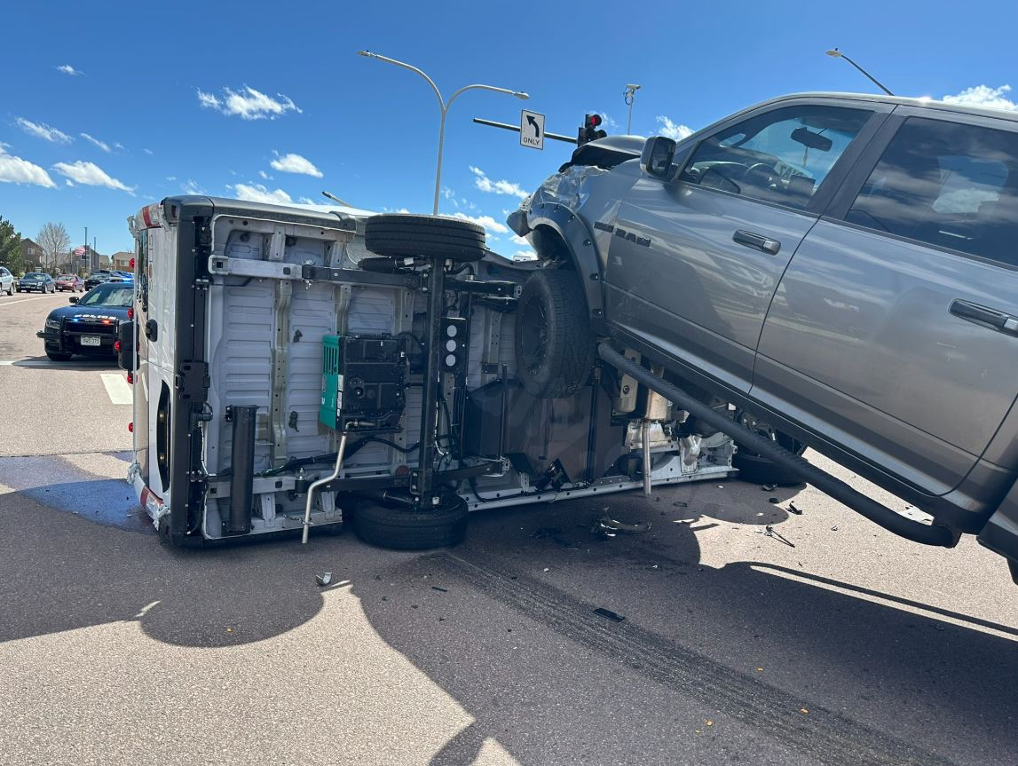 Rollover crash impacting traffic at Dublin and Tutt