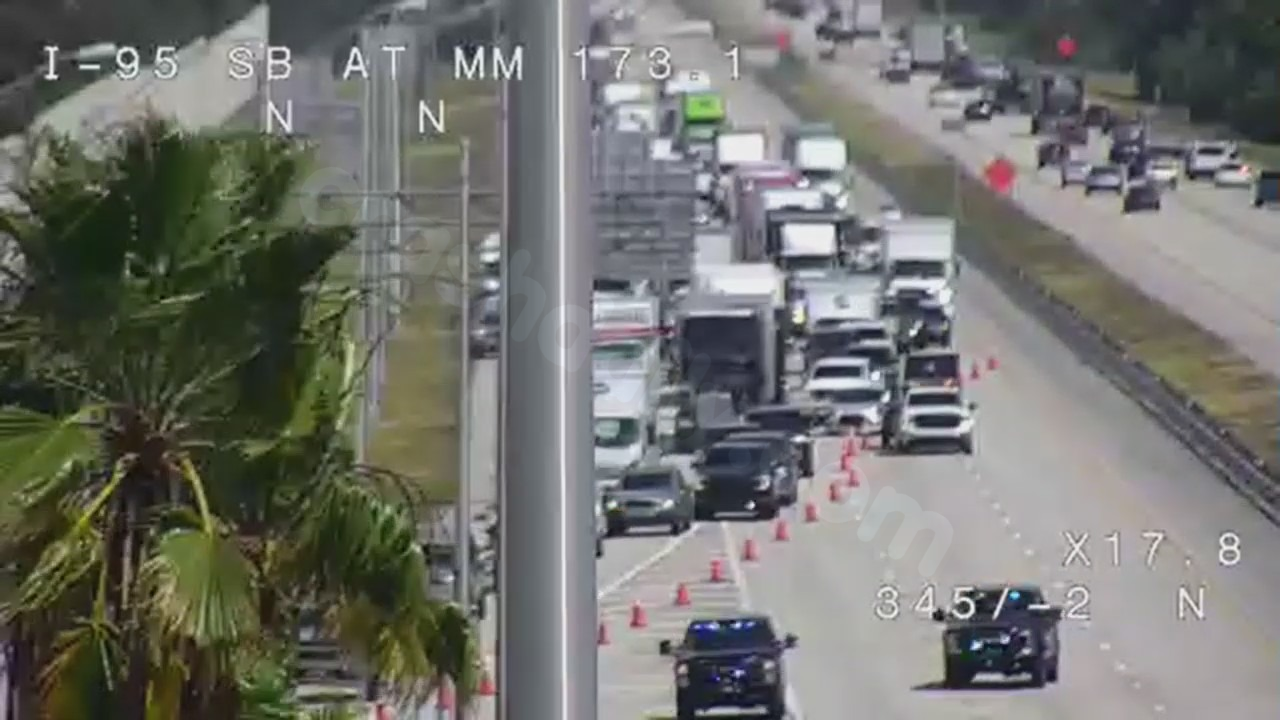 I-95 Southbound Closed in Palm Bay after Fatal Hit-and-Run; Search for Driver