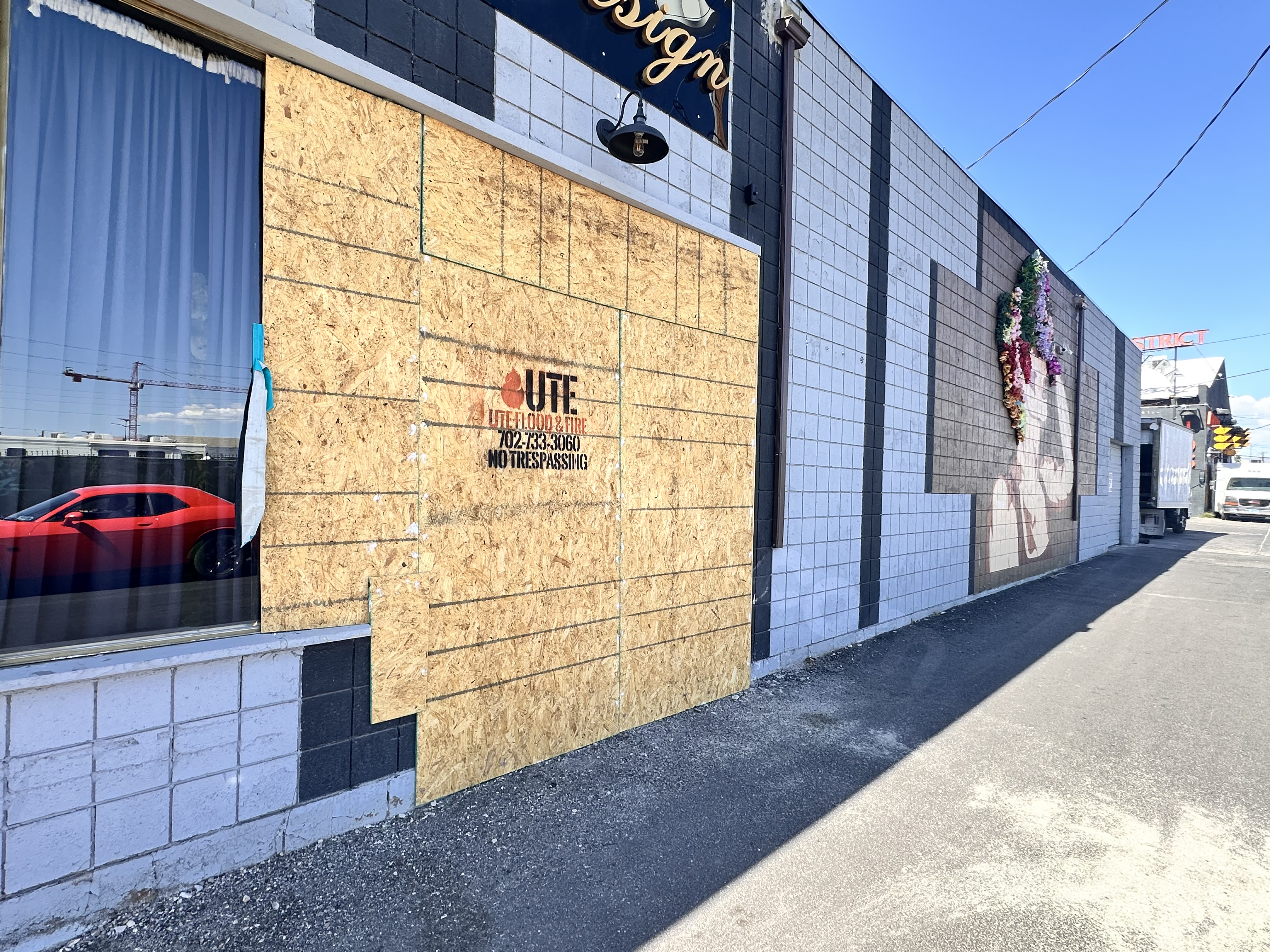 Business in Arts District recovering after car smashes into wine bar