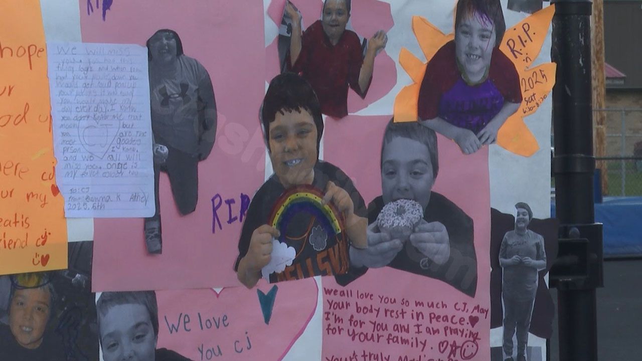 Community honors 9-year-old Wellsville student killed in bicycle accident