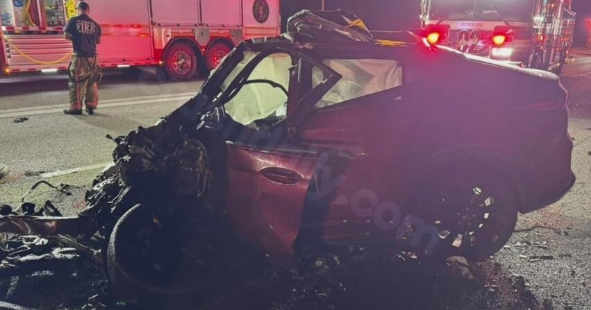 Northbound Sawgrass Expressway in Sunrise shut down due to deadly wrong-way crash