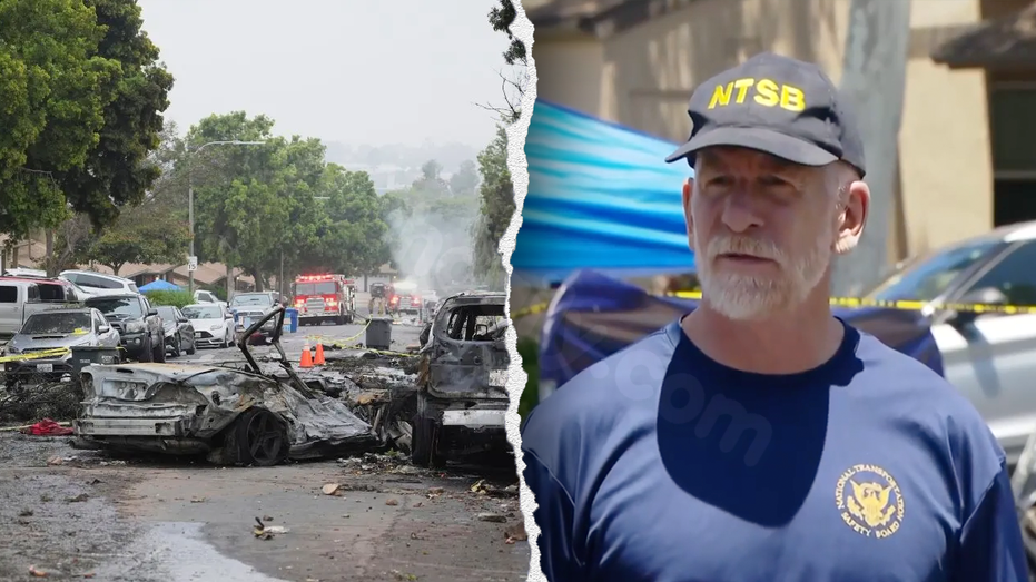 Small plane hit power lines before deadly San Diego crash, NTSB confirms