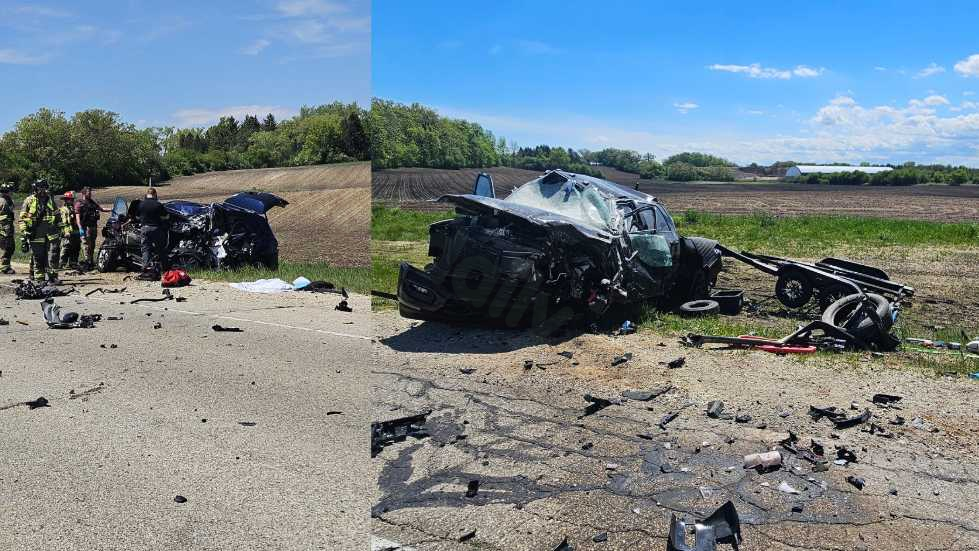 Milwaukee man killed in two-vehicle Caledonia crash