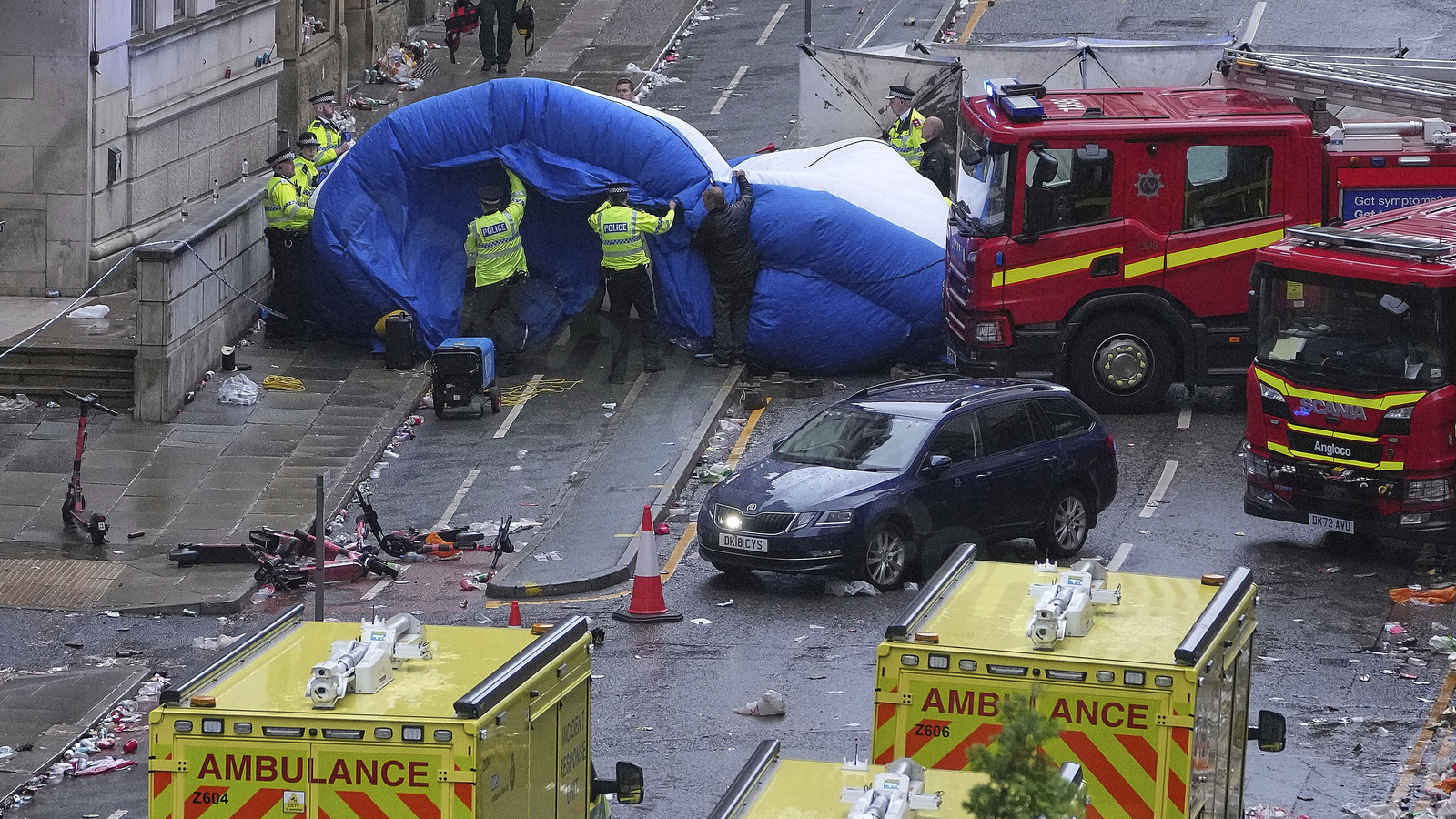 50 injured as car crashes into victory parade of Liverpool football fans | What we know so far
