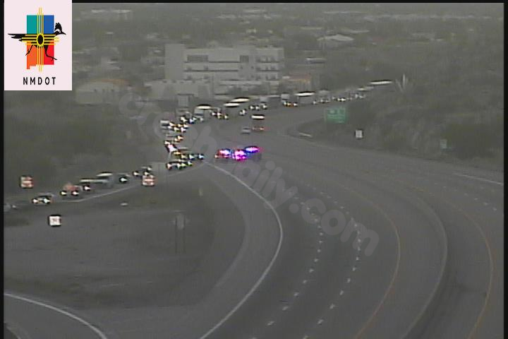 Fatal crash causes shutdown on I-40 eastbound in Carnuel