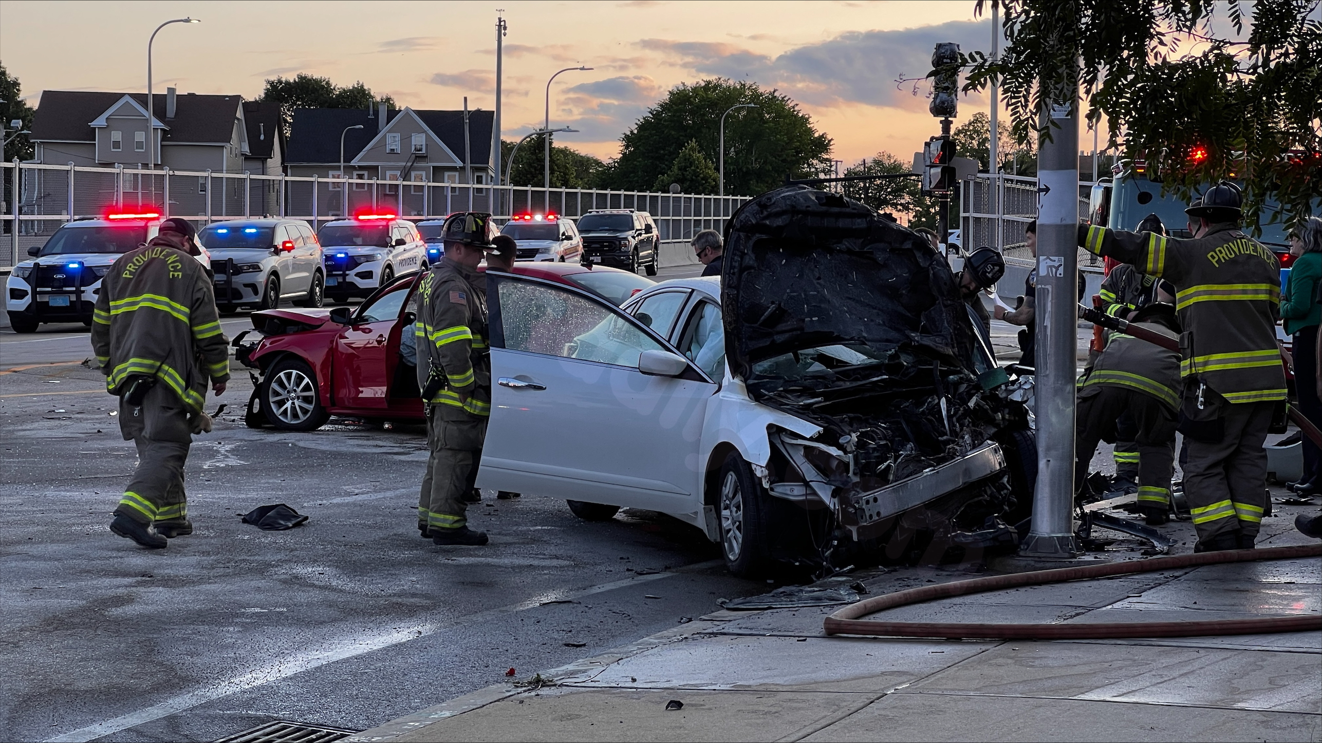 Teen arrested for drunk driving in Providence collision.