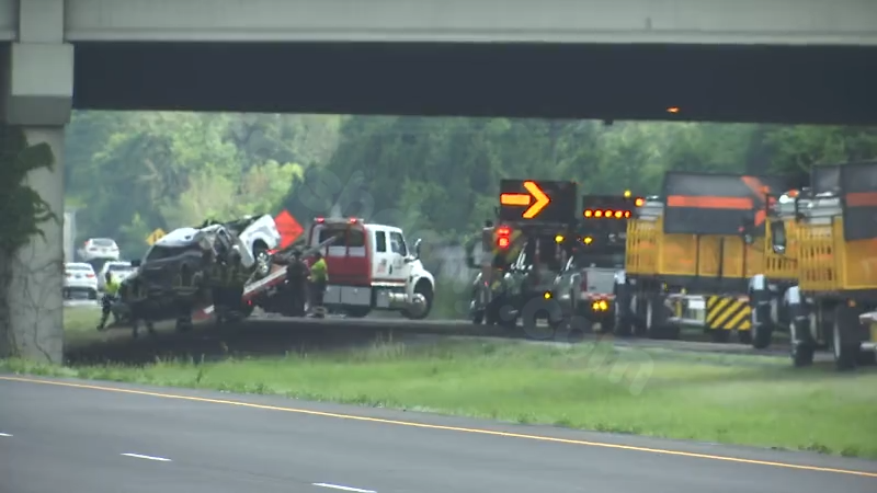 Fatal solo-vehicle accident closed I-840 West in Rutherford County