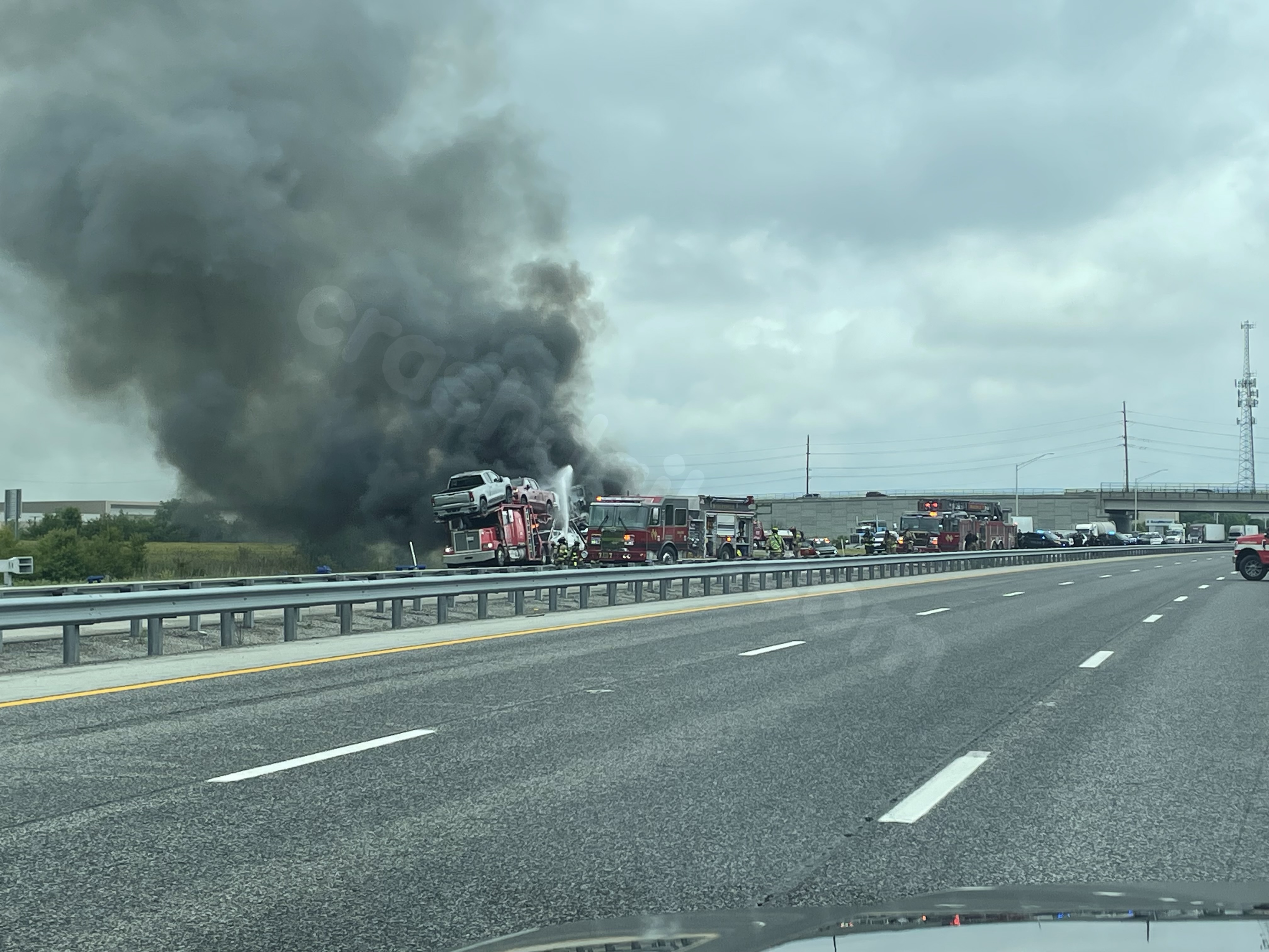 One Dead in Fatal Semi Collision Closes I-69 in Fishers