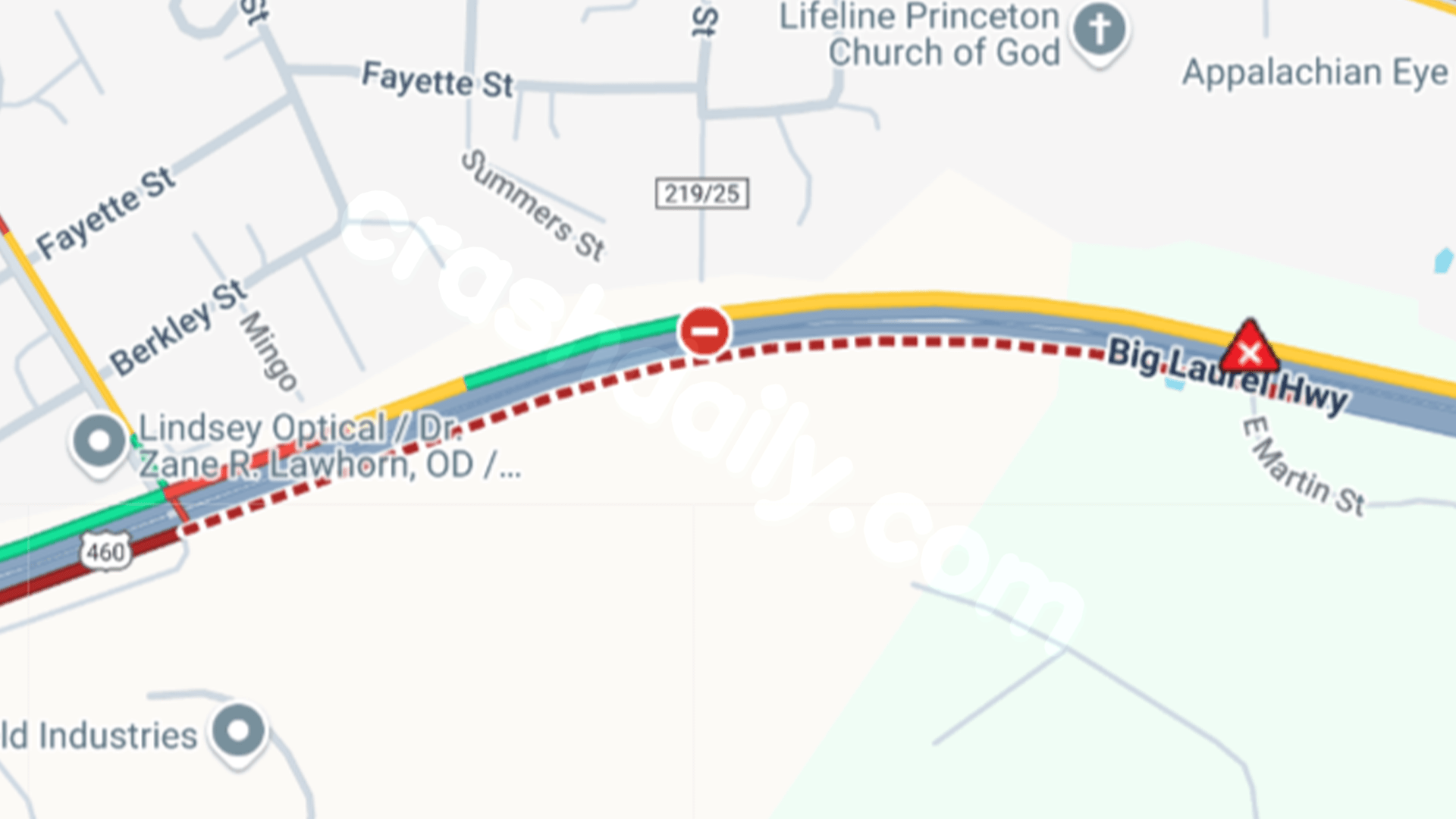 Mercer County road closed due to car crash with trapped individuals