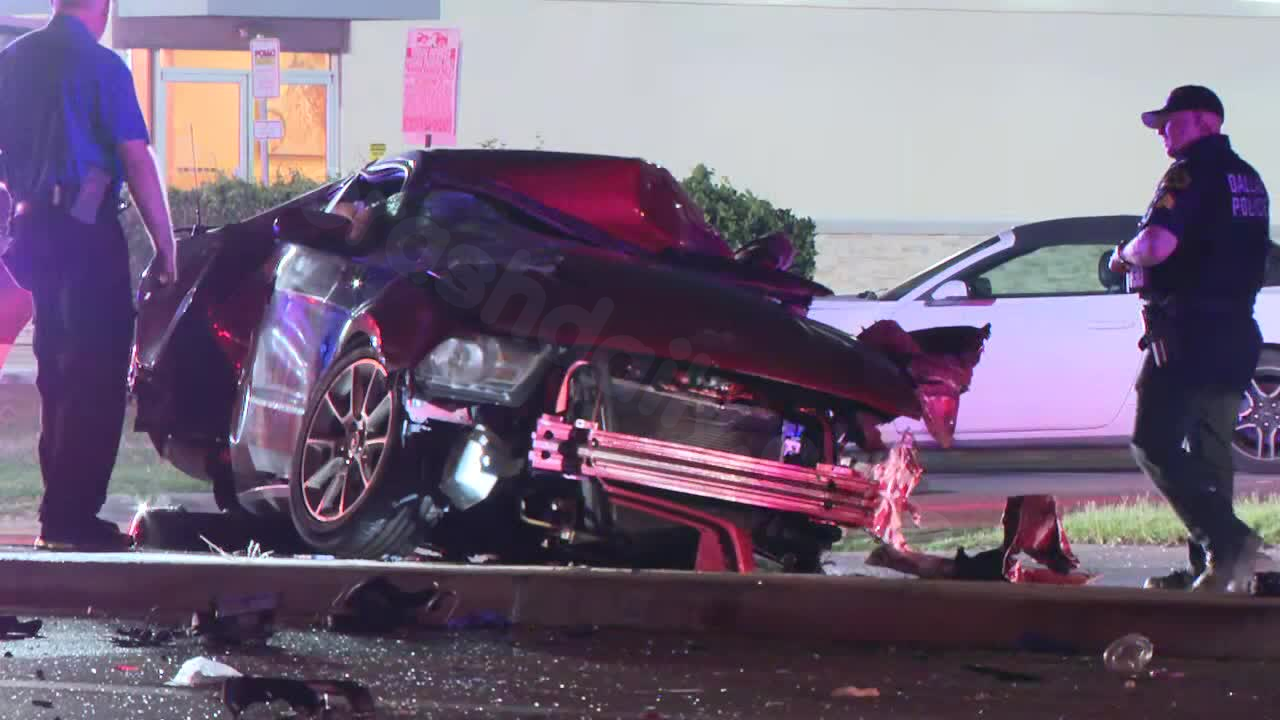 Tragic Dallas police pursuit: 1 fatality, 2 officers hurt