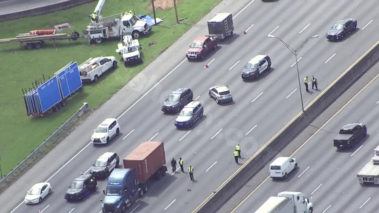 I-75 Northbound Lanes Closed in Cobb County After Fatal Crash