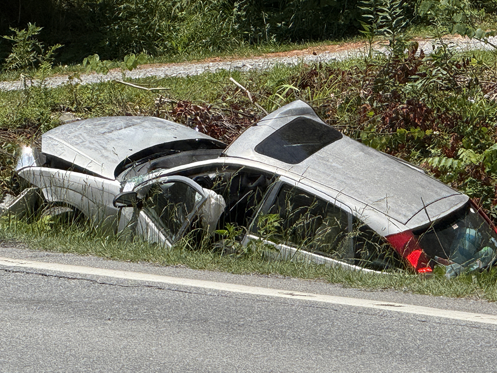 Three-car collision in Bedford County leaves five hurt, one in critical condition