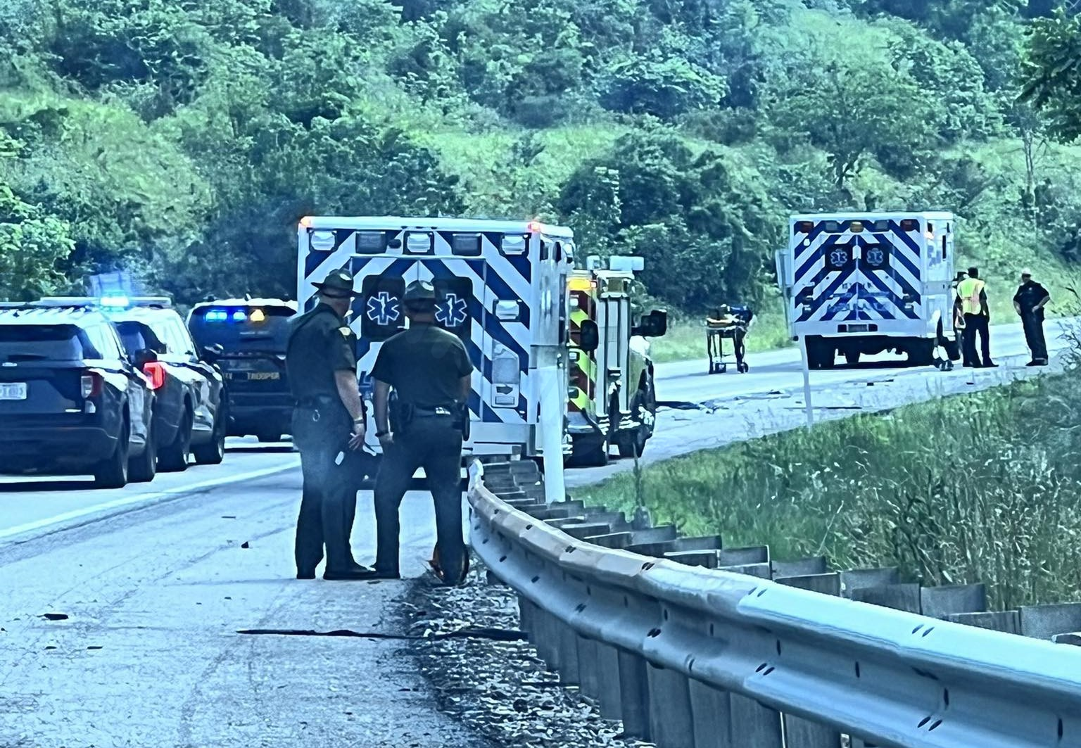 Fatal crash involving Doug Skaff and tractor trailer on I-79 in Lewis County