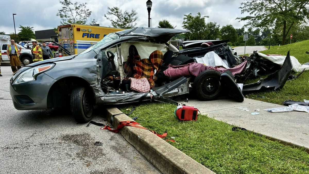 Rescue operations in York County, PA: 1 airlifted, another transported from car accident.