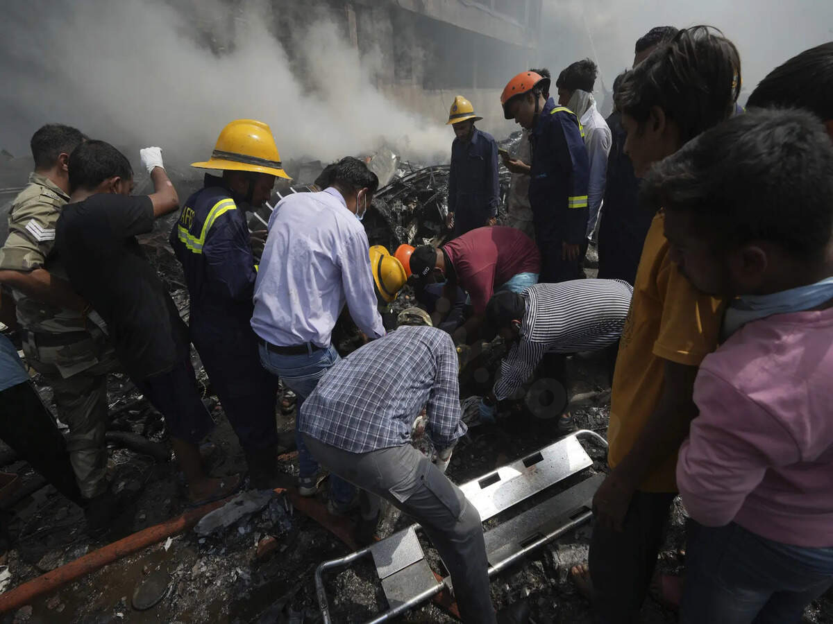 Ahmedabad Plane Crash Update: 200+ bodies found at crash site; Ahmedabad authorities on scene