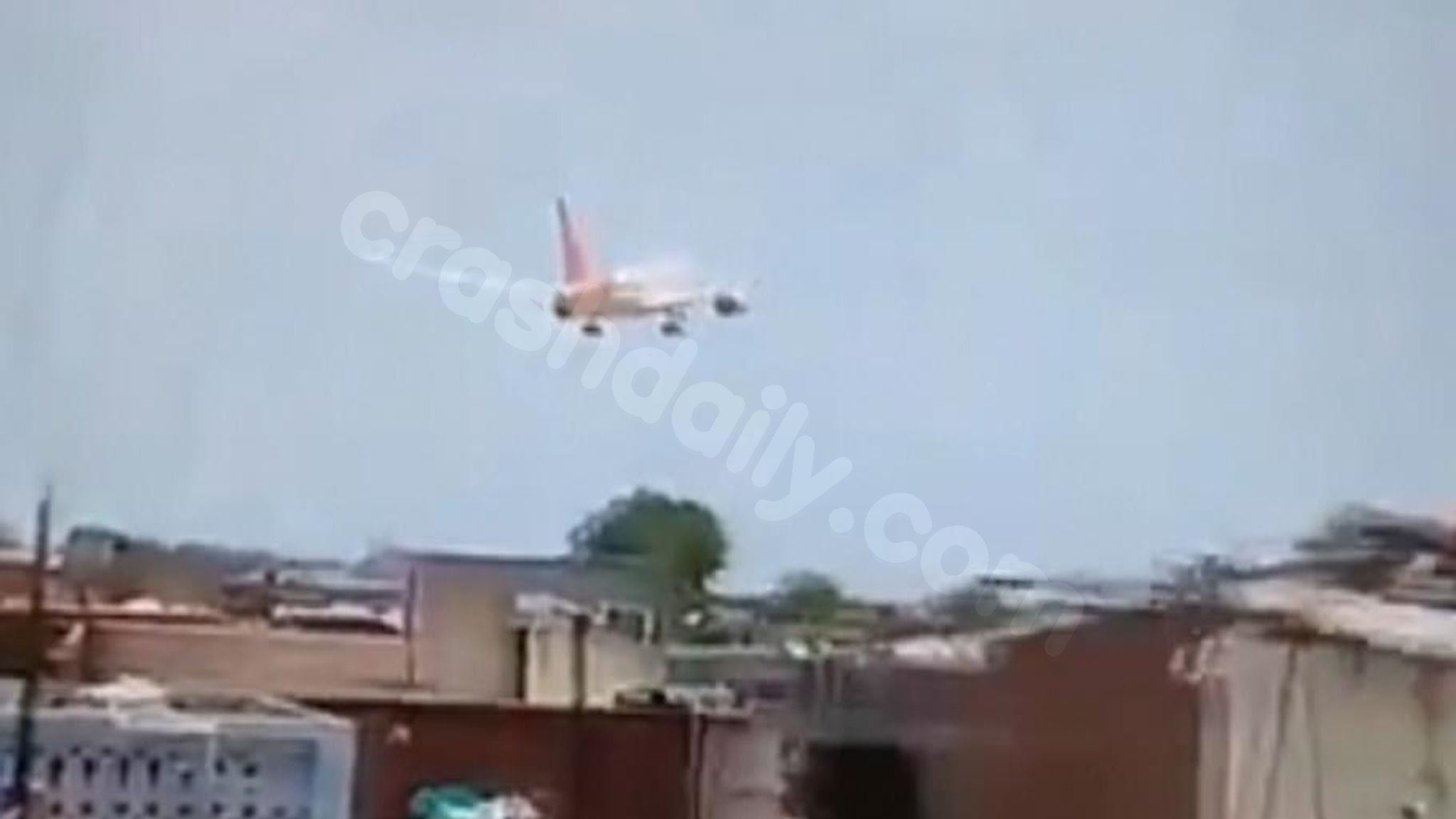 Moments prior to Air India plane disaster