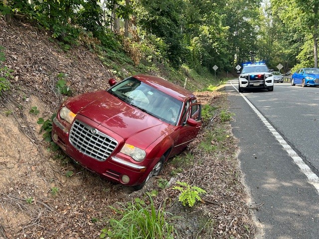 Stafford deputies charge driver with DUI after car crashes and goes airborne