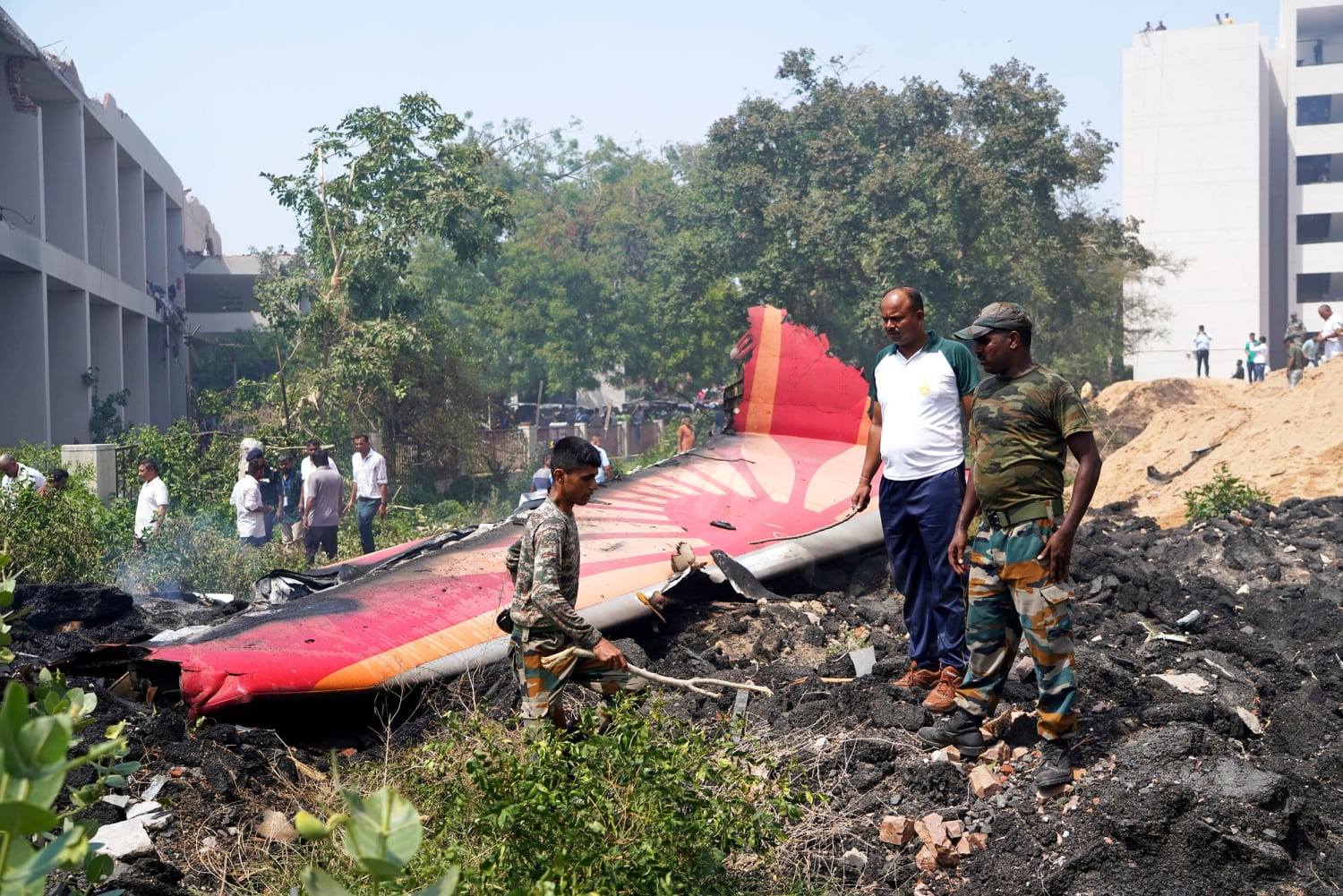 270 people found dead in Indian plane crash.