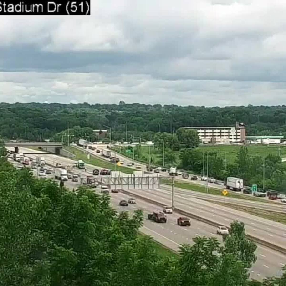 Serious accident on Friday leads to major traffic delays on EB I-70 at Stadium Drive in KC, MO