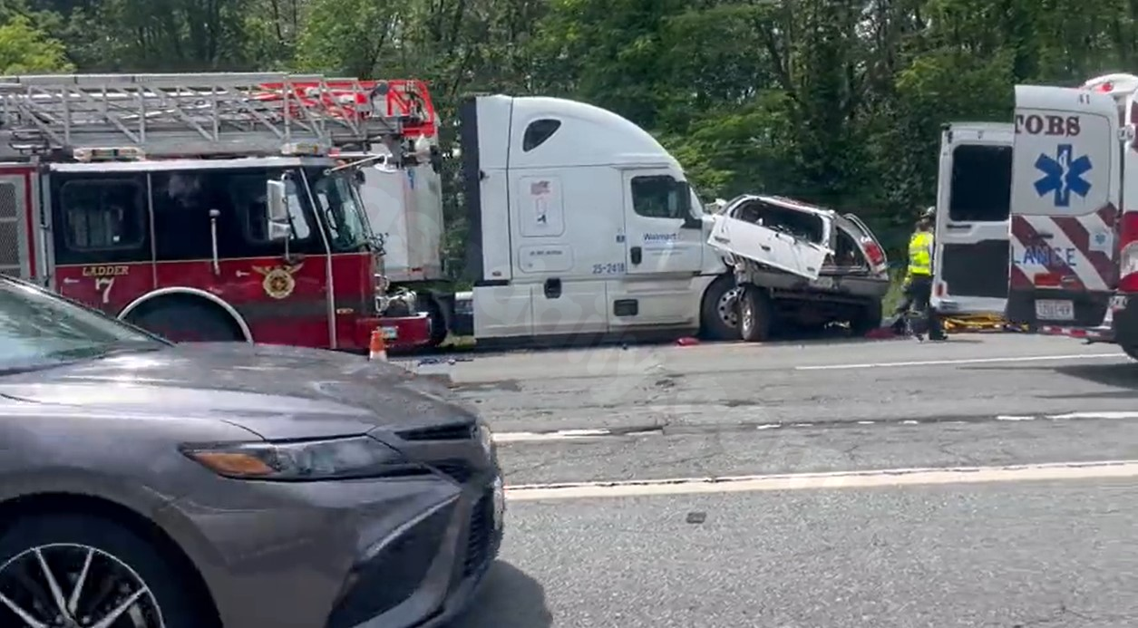 Albany Thruway Collision: Tractor Trailer Hits Car