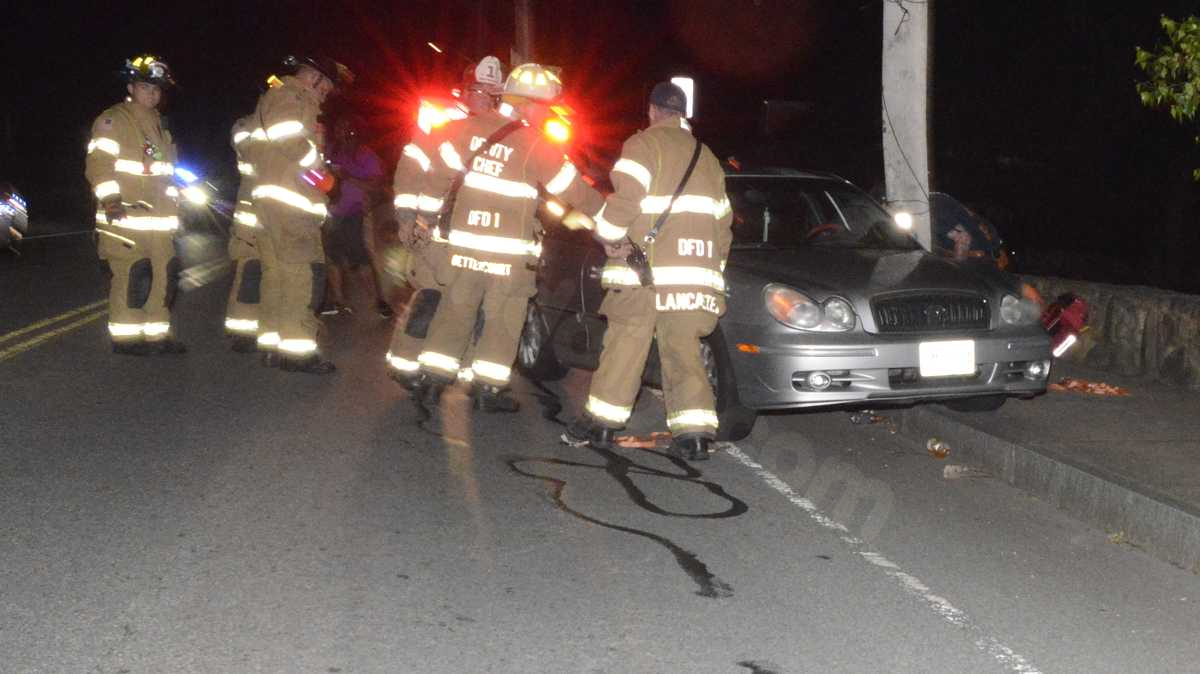 Fatal crash in Dartmouth as vehicle collides with telephone pole.