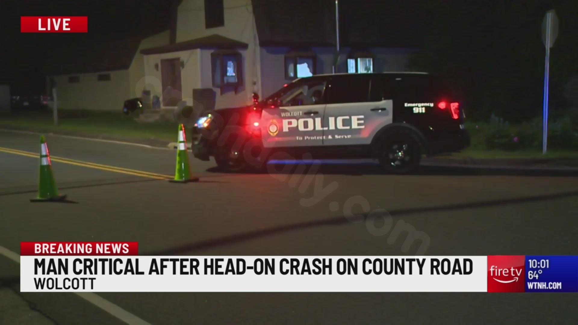Fatal head-on collision in Wolcott leaves one dead
