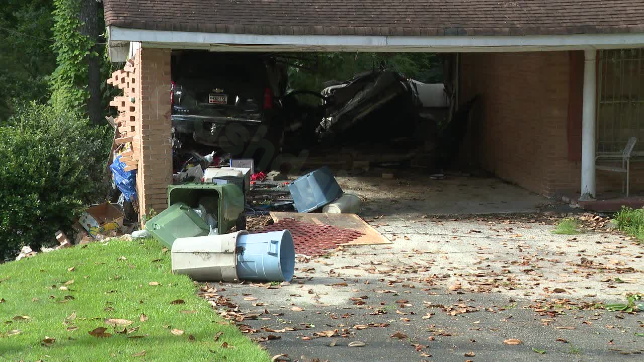 Driver injured as car collides with house in southwest Atlanta