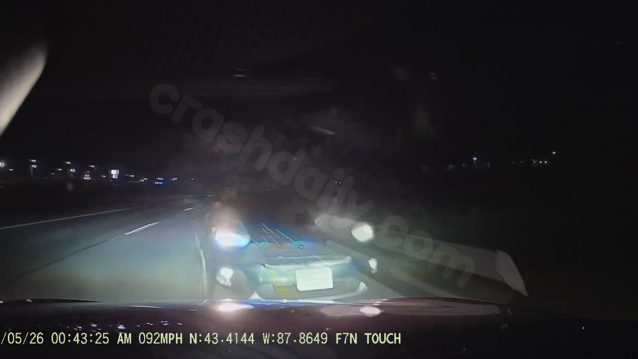 Video from driver's dashcam released following fatal wrong-way crash in Ozaukee County