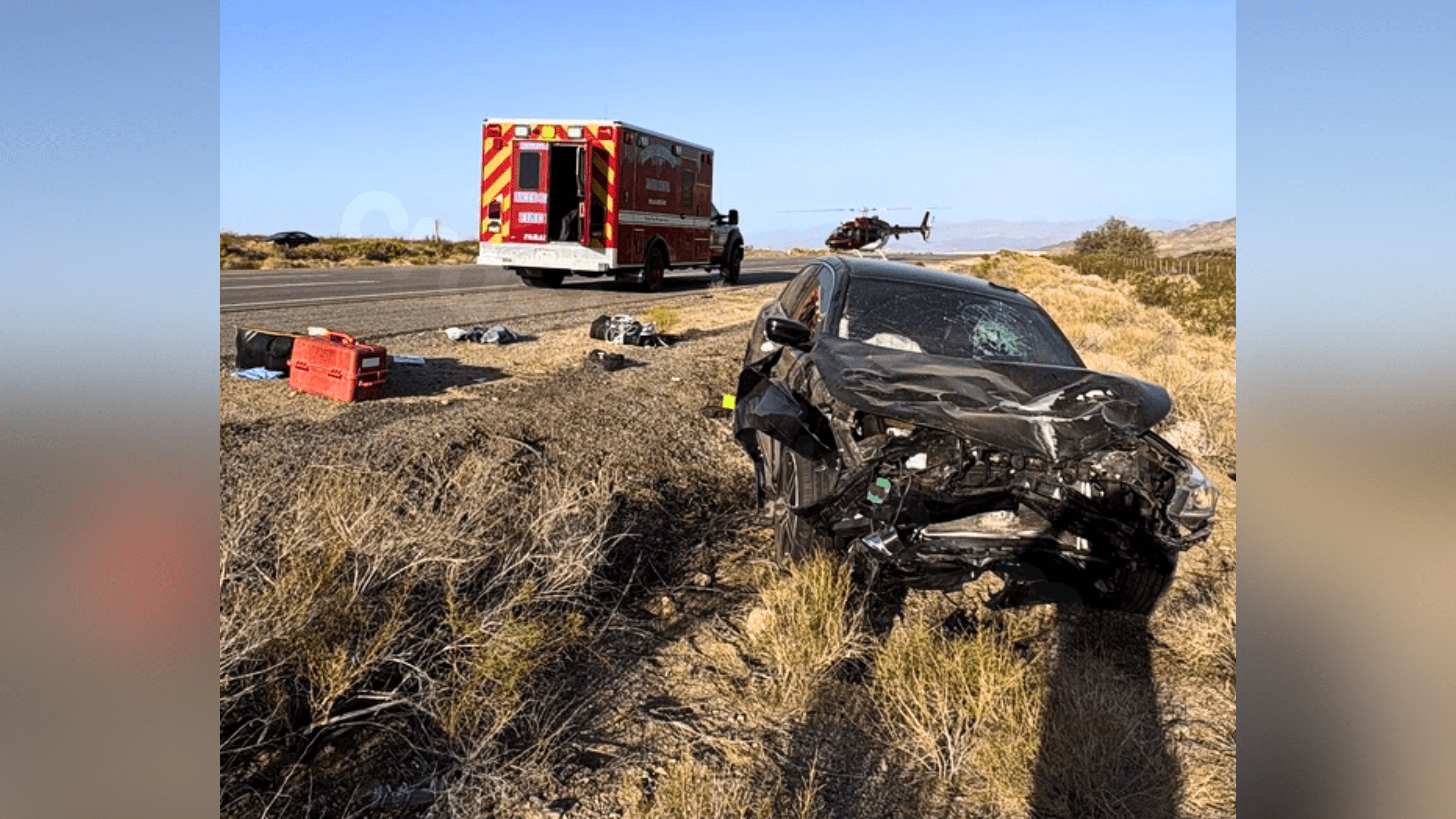 9 individuals taken to hospital following collision on I-15 Freeway in San Bernardino County