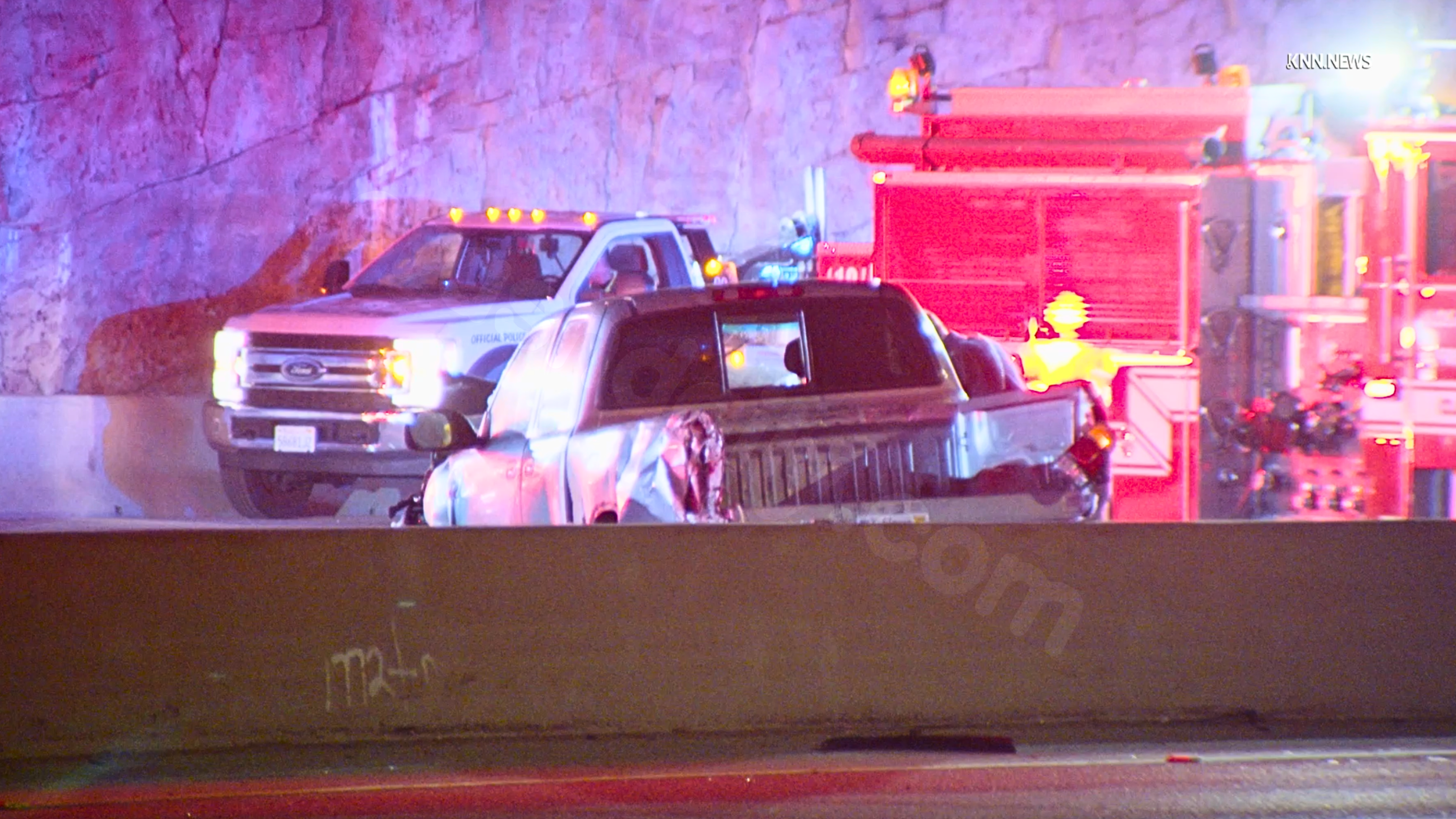 Officer injured in fatal collision on SB 405 in Los Angeles