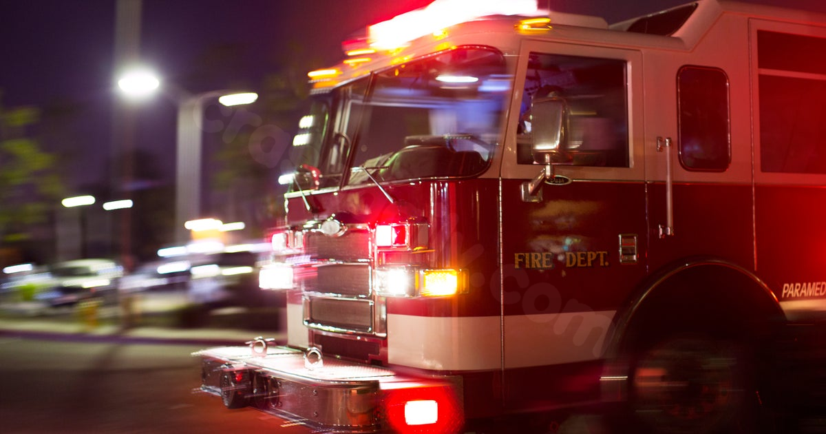 Firefighter hurt as car collides with fire truck on 60 Freeway