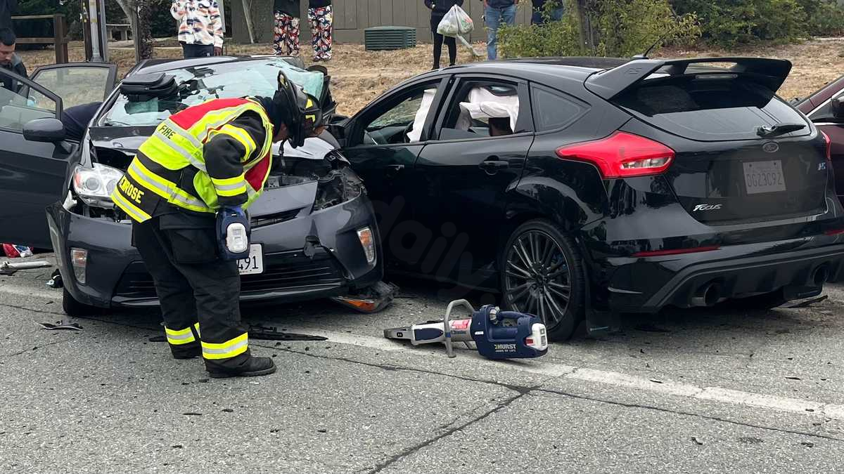 Reopened in Marina: Del Monte Boulevard after multiple-car accident