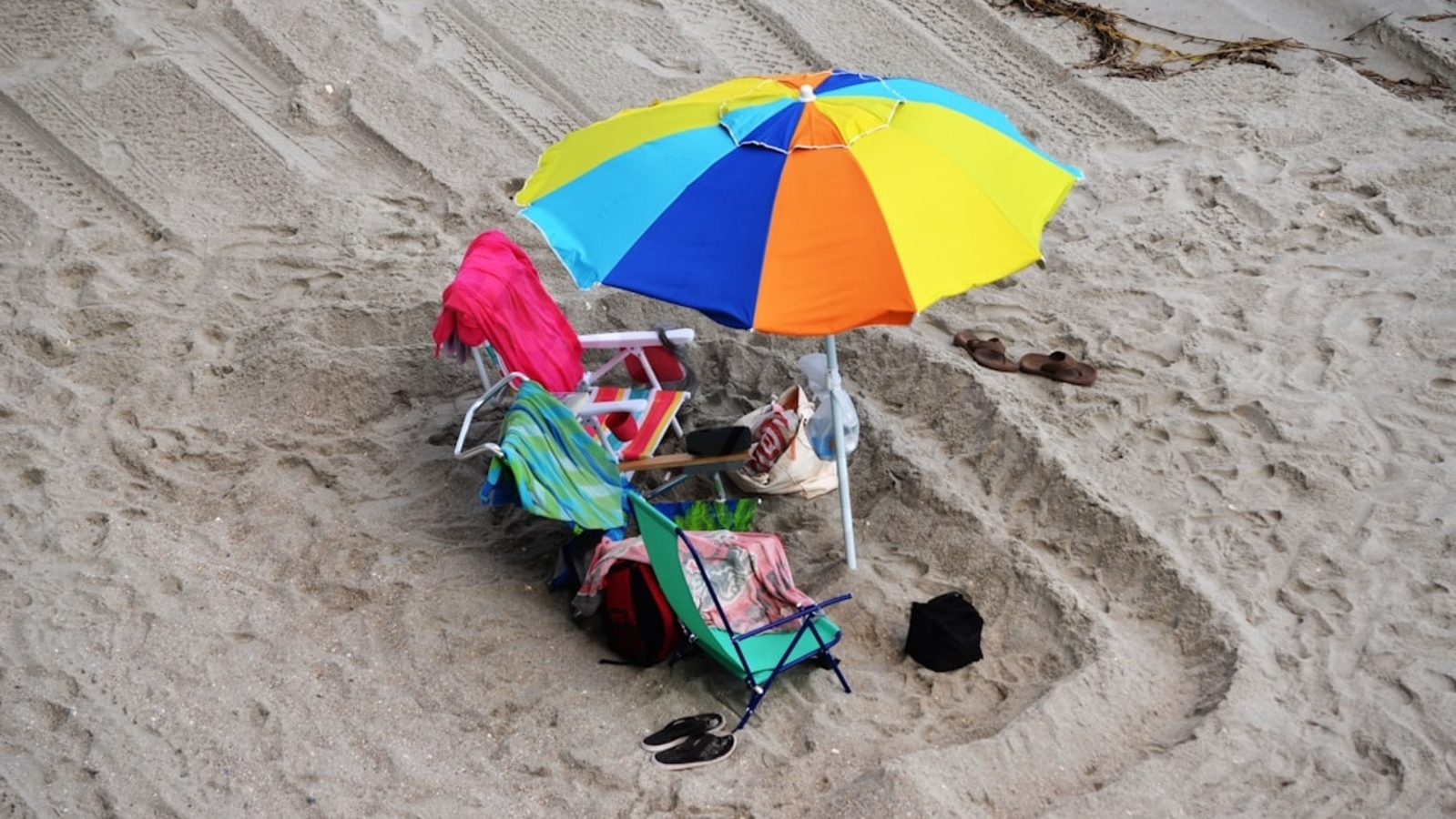 Asbury Park beach lifeguard injured by large umbrella in unusual wind incident