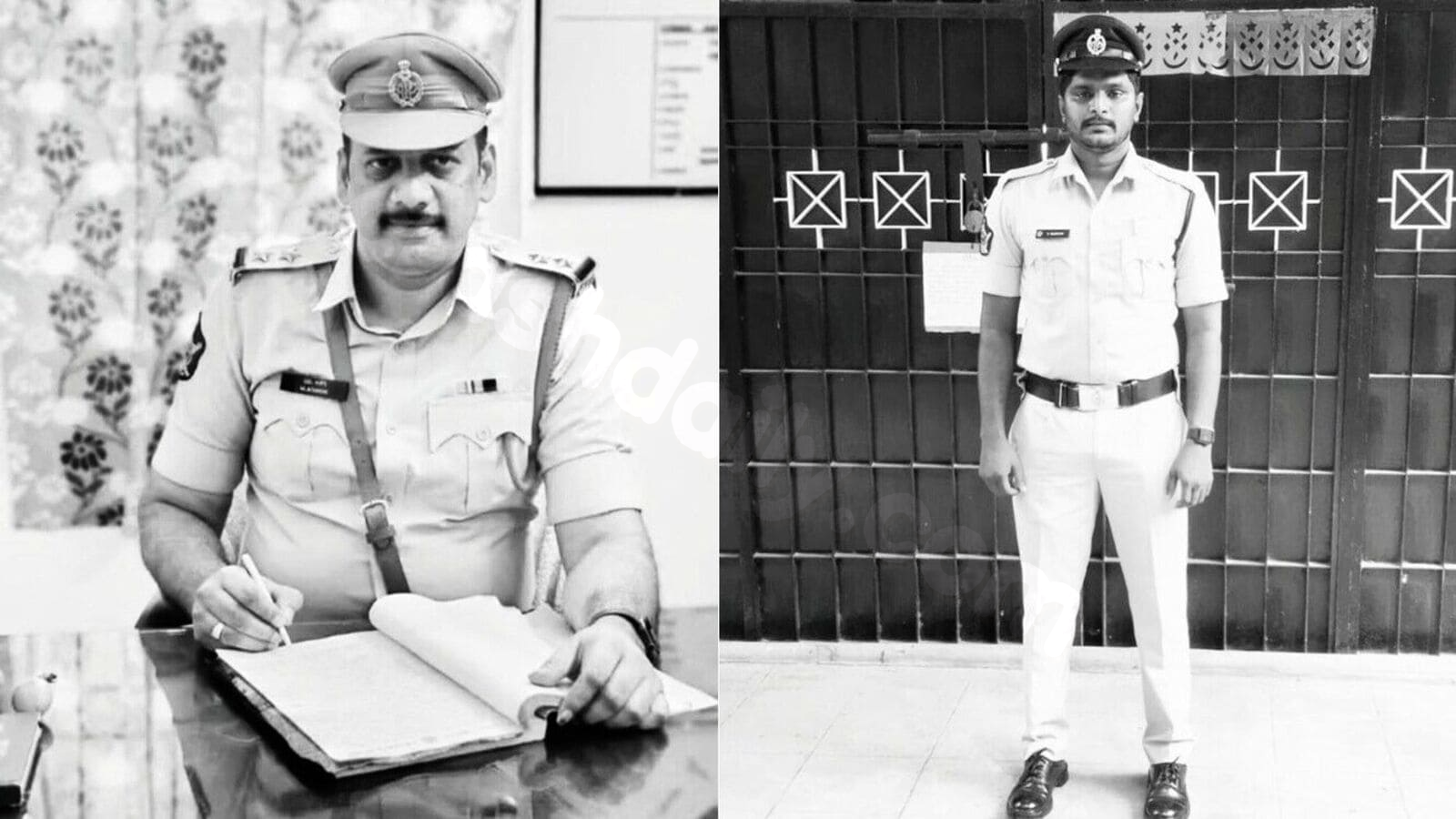 Fatal accident claims lives of two officers en route to Hyderabad