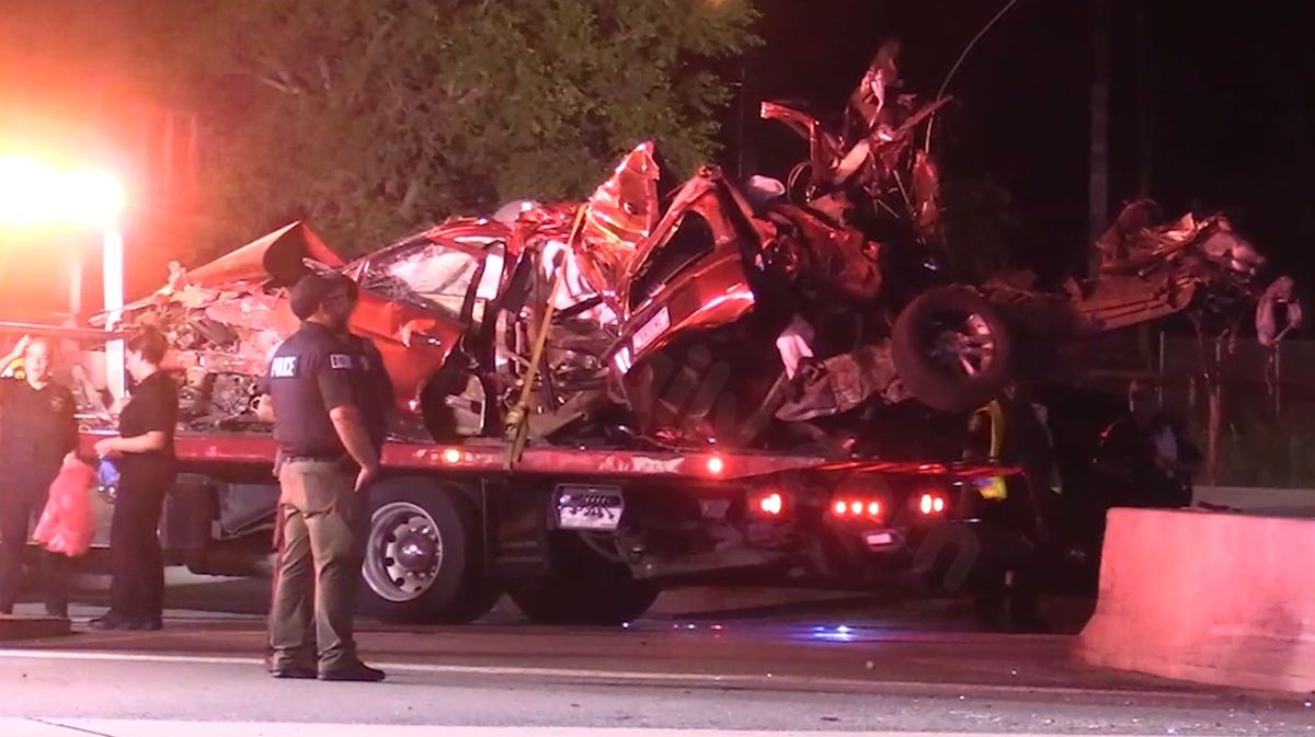 Five fatalities following collision of train and automobile in northern Indiana