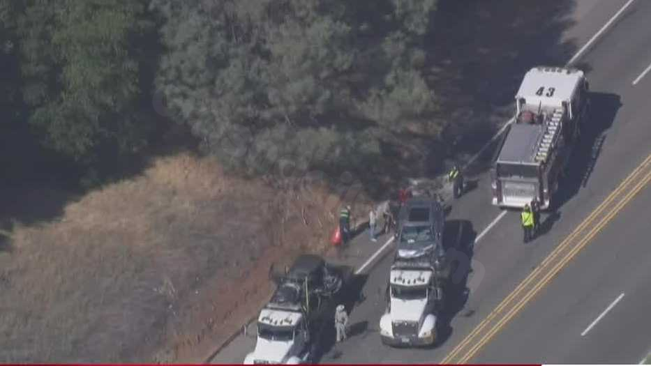 Highway 20 section closed in Nevada County due to crash, several injured, officials report