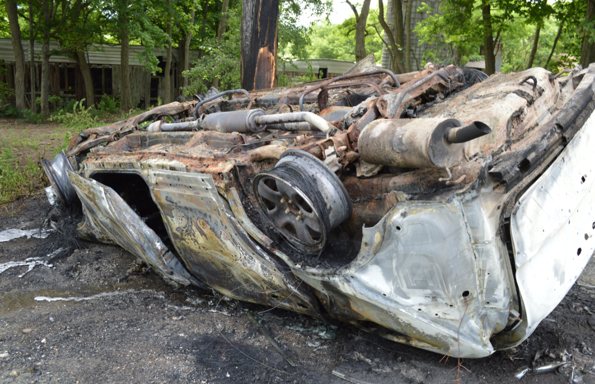 Woman injured in White Creek car accident, electrical shock
