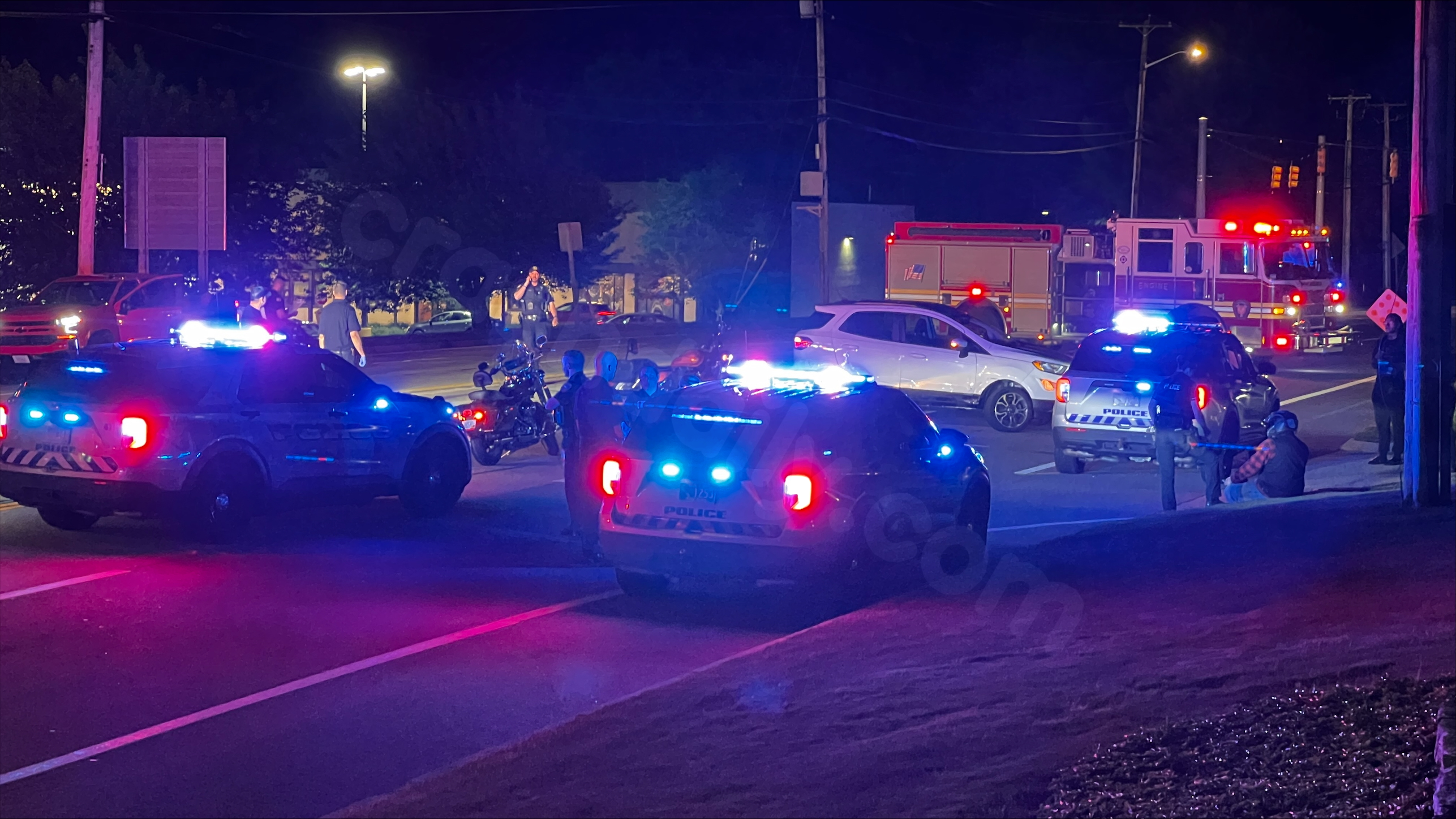 Fatal motorcycle crash on Friday night