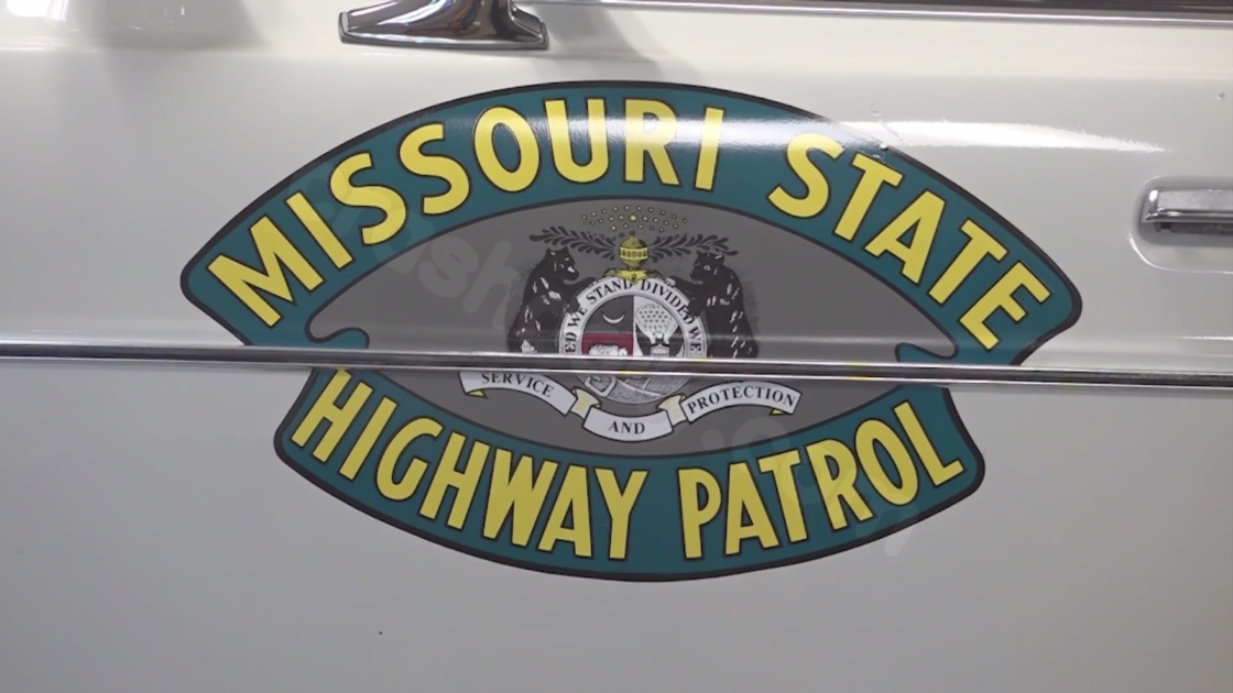 Accident on I-44 blocks two westbound lanes beyond Antire Road exit.