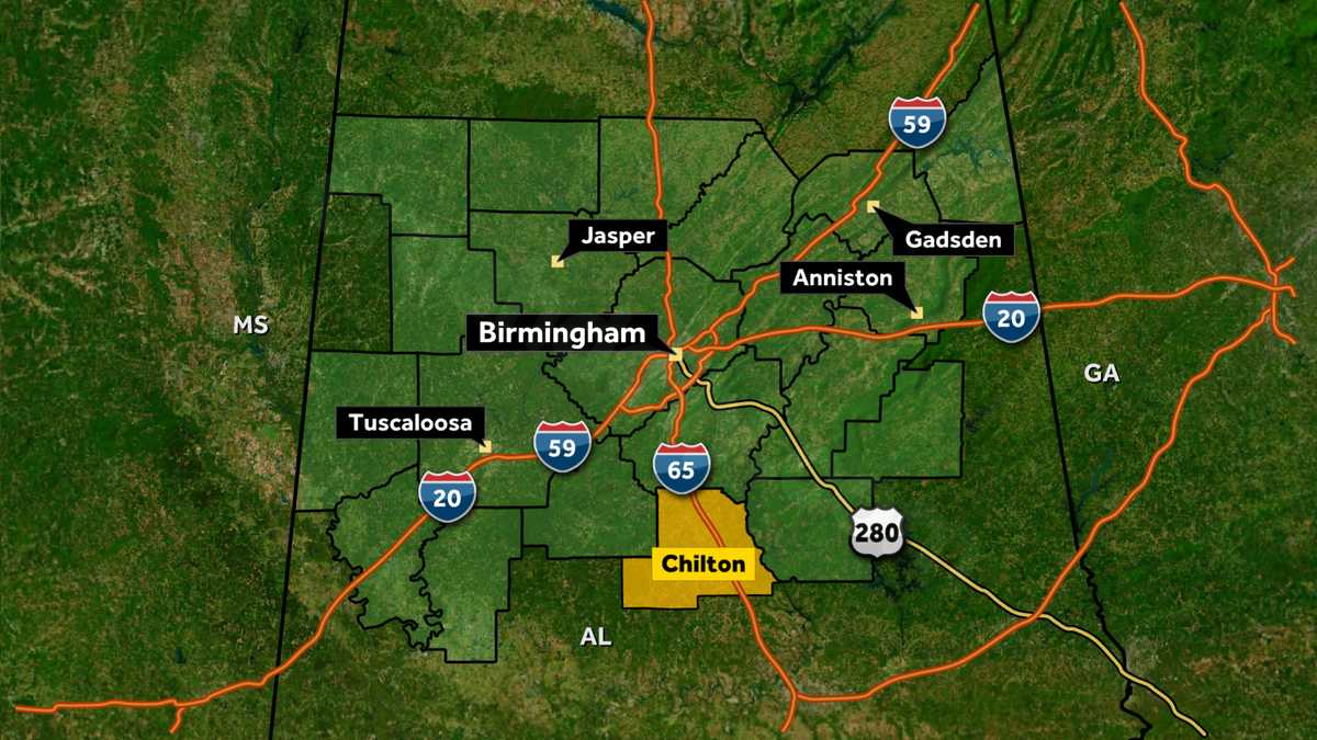 Fatal head-on crash in Chilton County