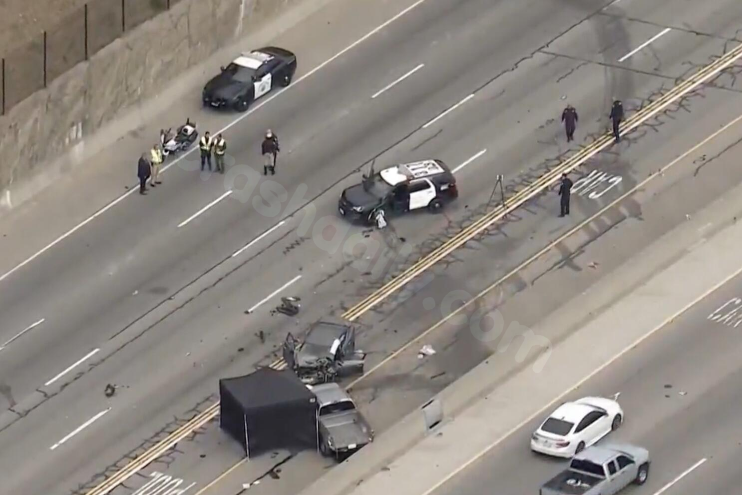 Identity confirmed for man found dead in 405 Freeway collision with LAPD sergeant
