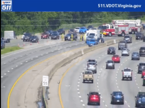 Two people injured in Virginia Beach crash on I-264