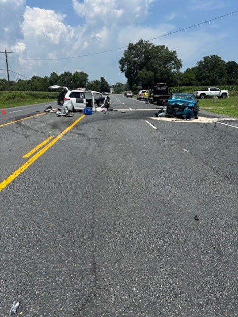 Fatal head-on crash on Route 13 leaves 1 dead, 9 wounded: VSP