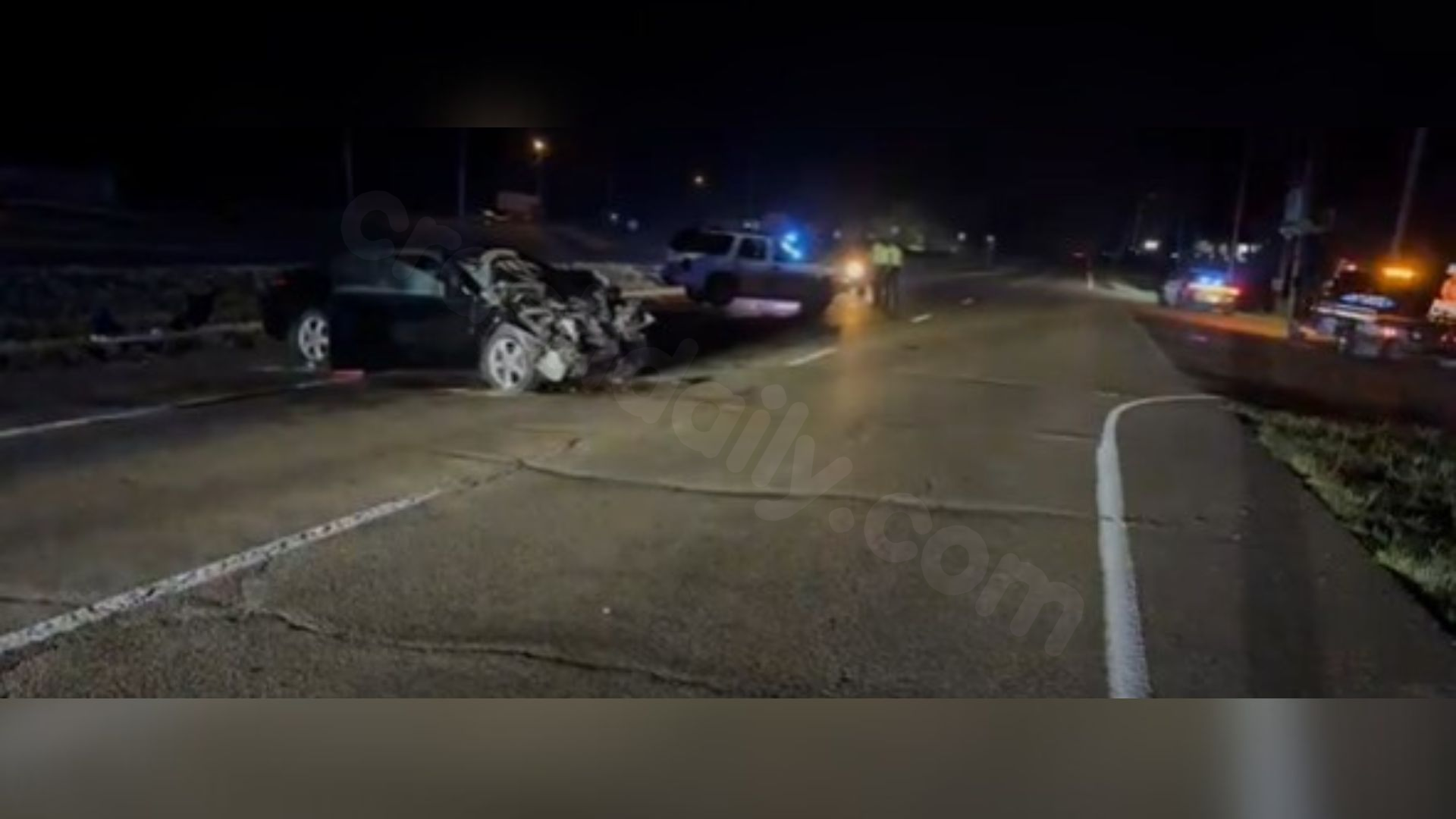Two people hurt in late-night collision in Millington