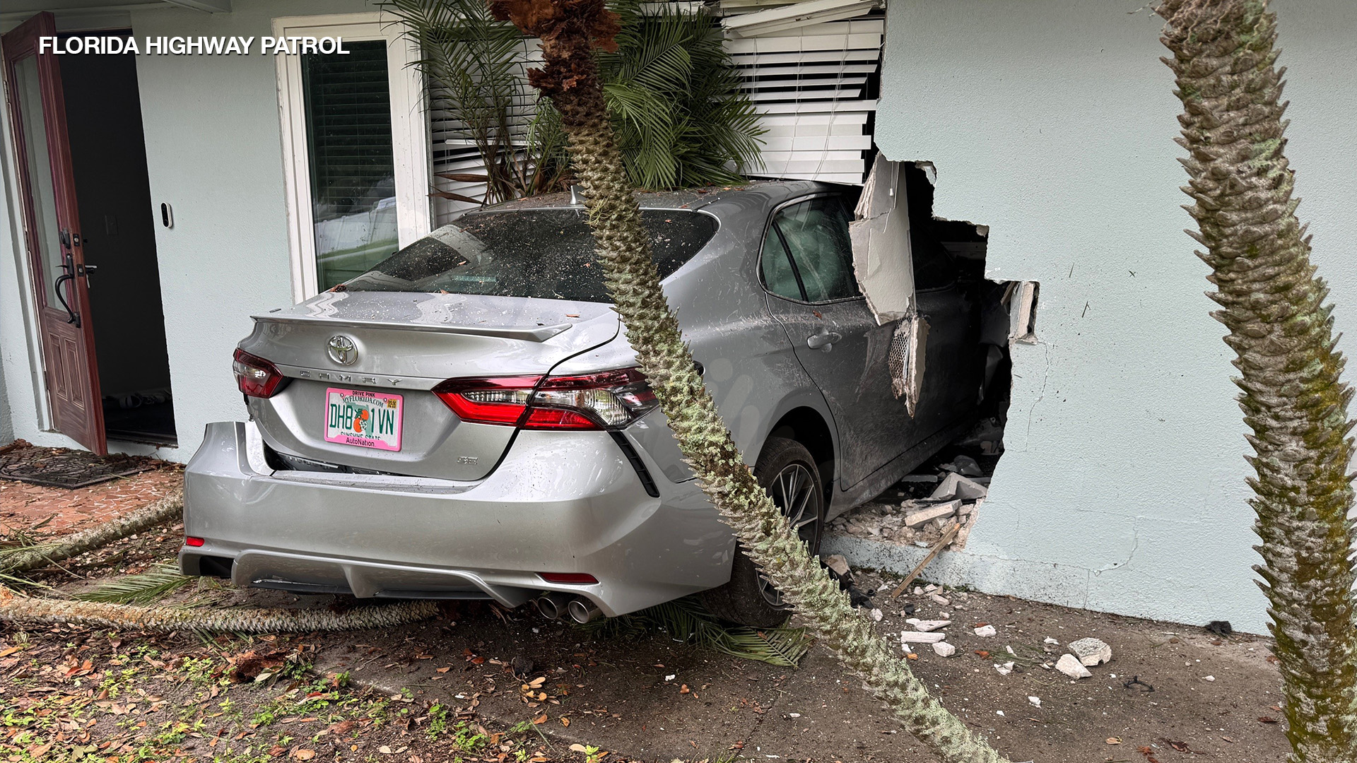Woman and dog hurt in Largo home crash