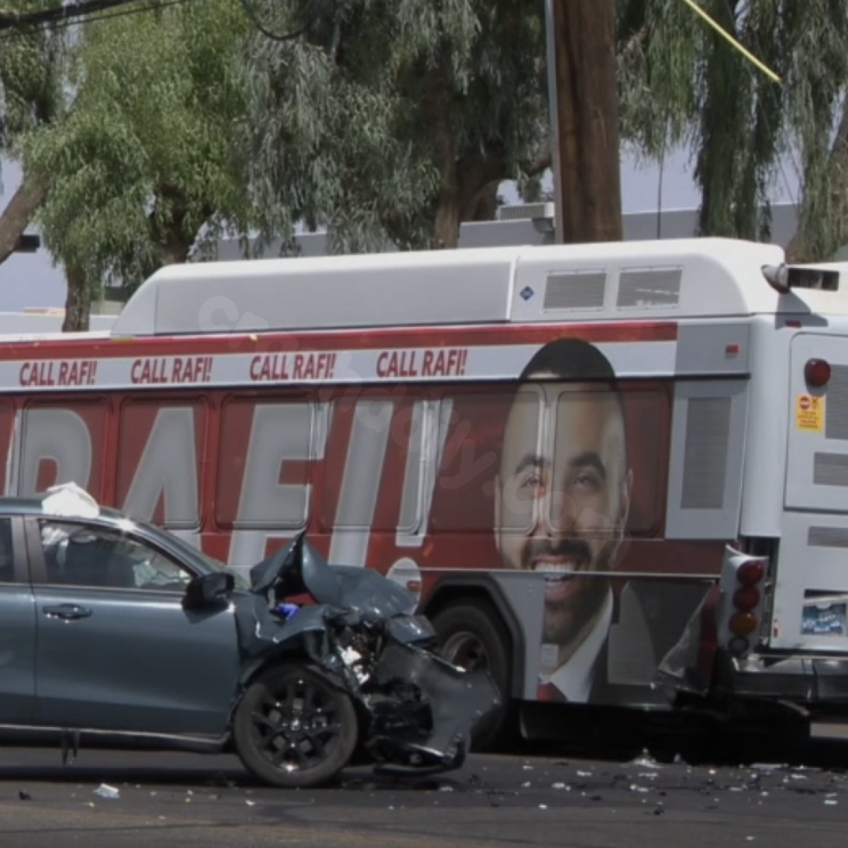 Fatal accident involving Valley Metro bus at 35th Ave and Thomas Rd.