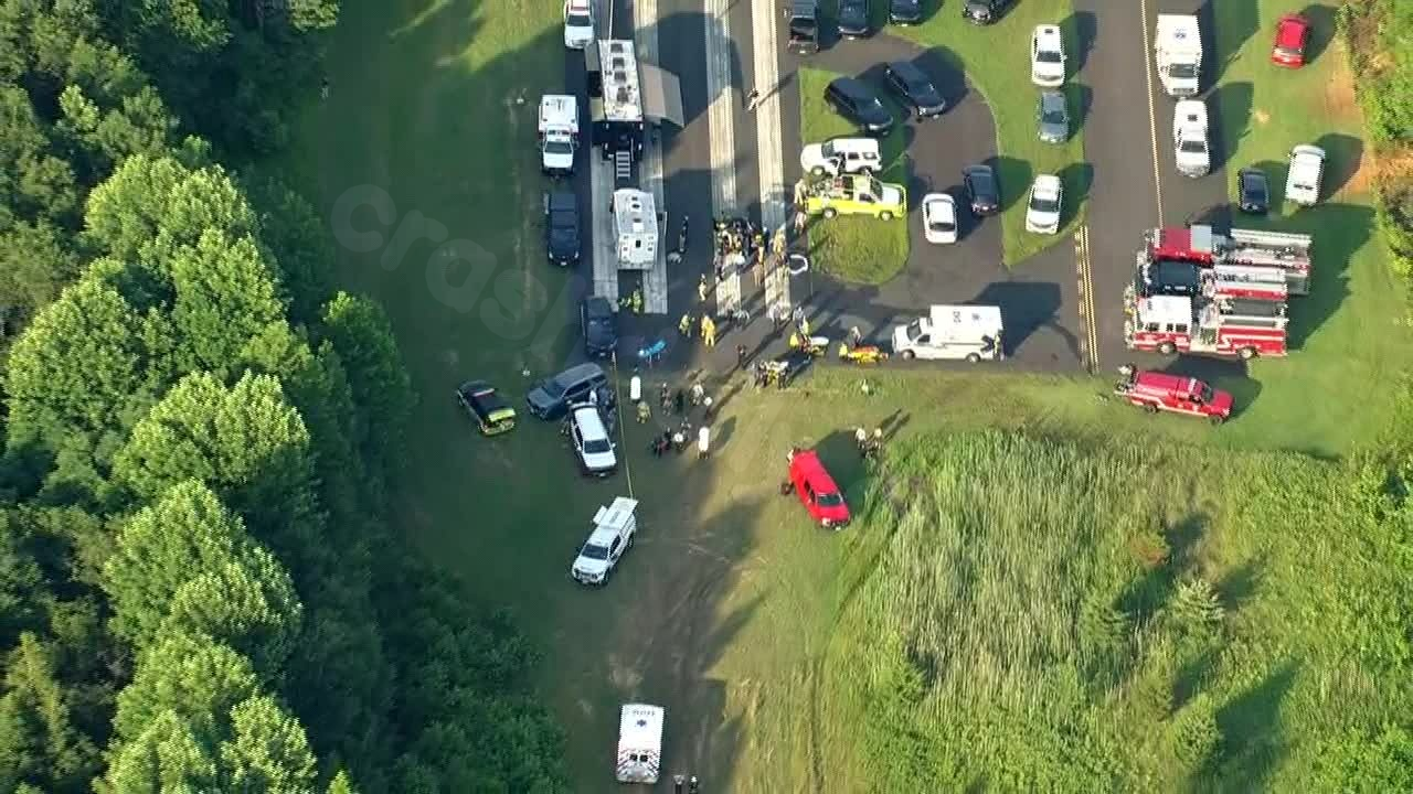 Three still in critical condition after skydiving plane crash in New Jersey.