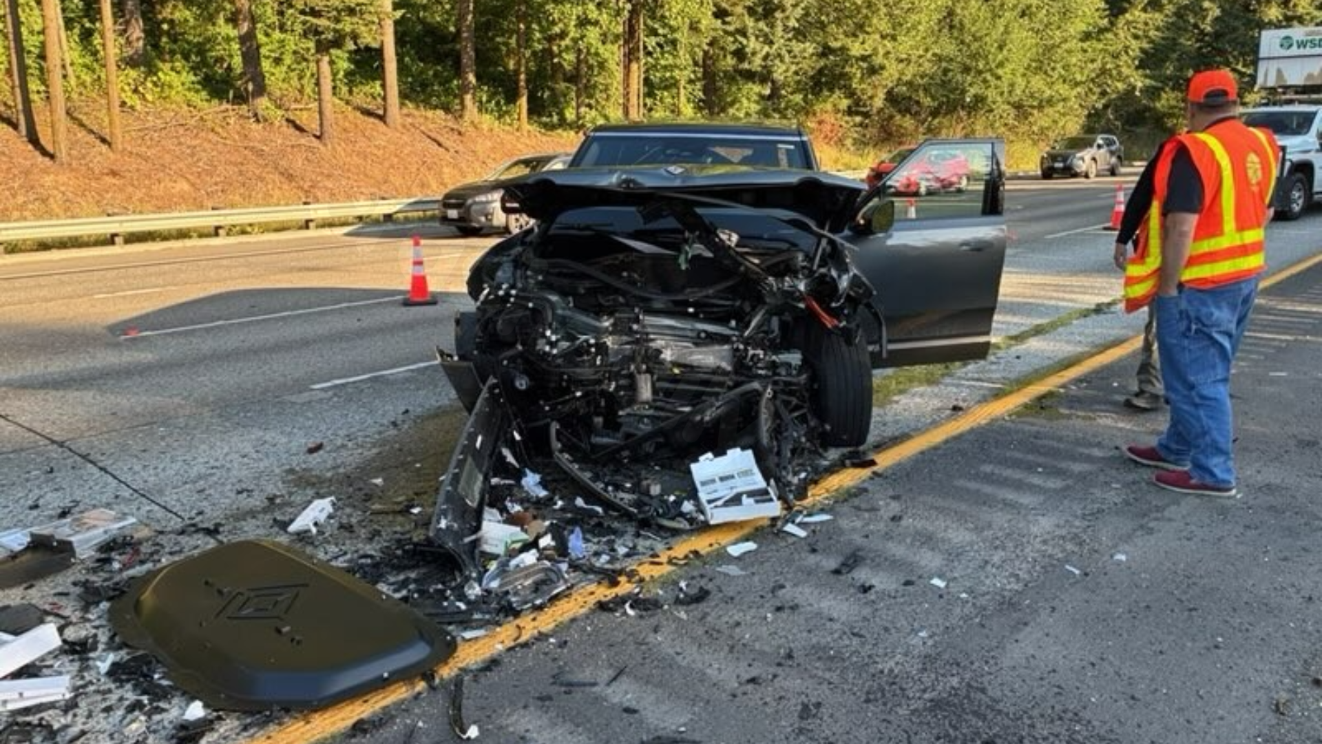 I-5 Southbound Lanes Shut Near Battle Ground Due to Deadly Collision, Another Traffic Event